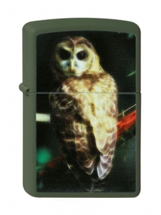 Zippo Fractal Owl